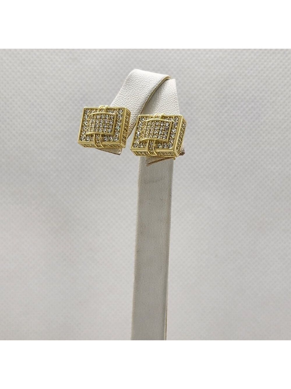 Brand New Sterling Silver 925 Cubic Zirconia stones Earrings Shine bright with